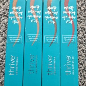 Thrive Causemetics Infinity Waterproof Eyeshadow Stick, All New - 4 Colors